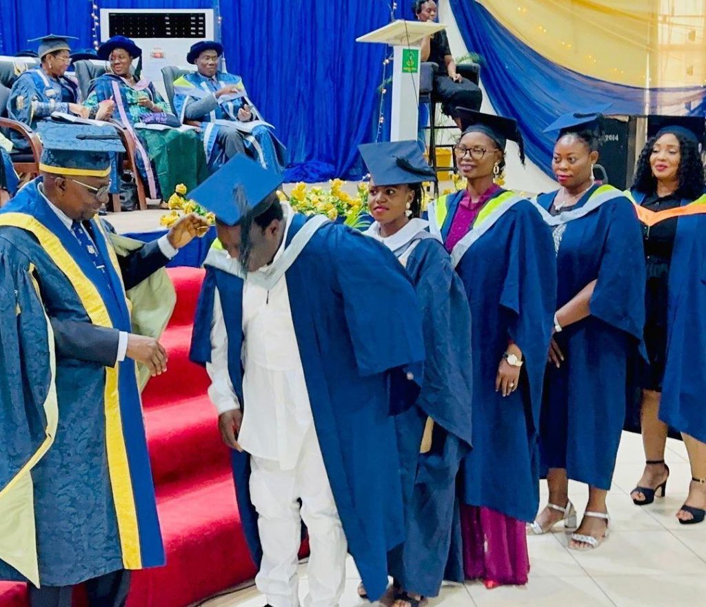 Fuji star Saheed Osupa graduates from UI