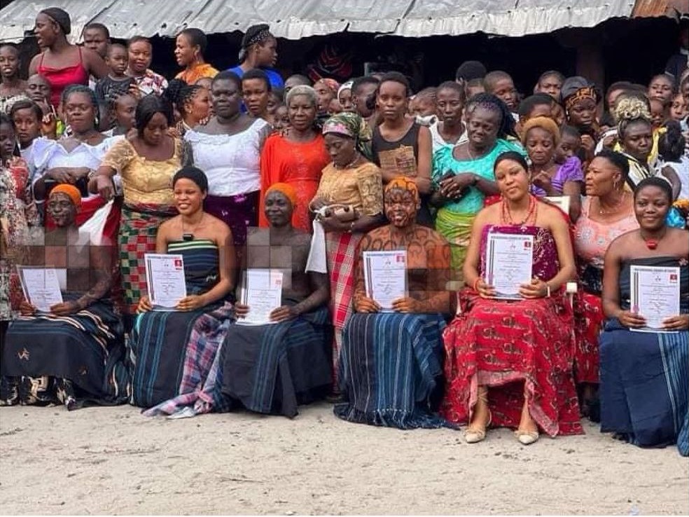 Eyes widened as virgins gets initiated into womanhood in Ogu