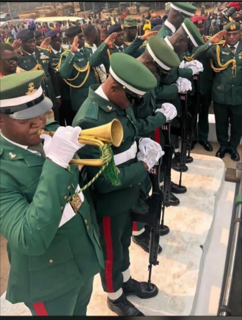 Nigeria's First Female Major General, Kale laid to rest