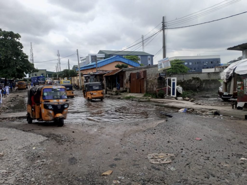 Oyadiran estate residents groan over collapsed road, perennial flooding