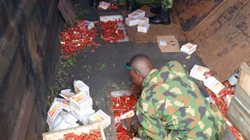 Troops intercept truckload of ammunition enroute to Anambra