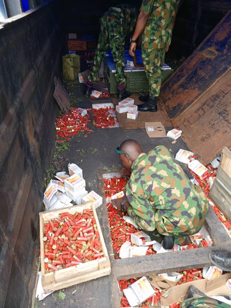 Troops intercept truckload of ammunition enroute to Anambra