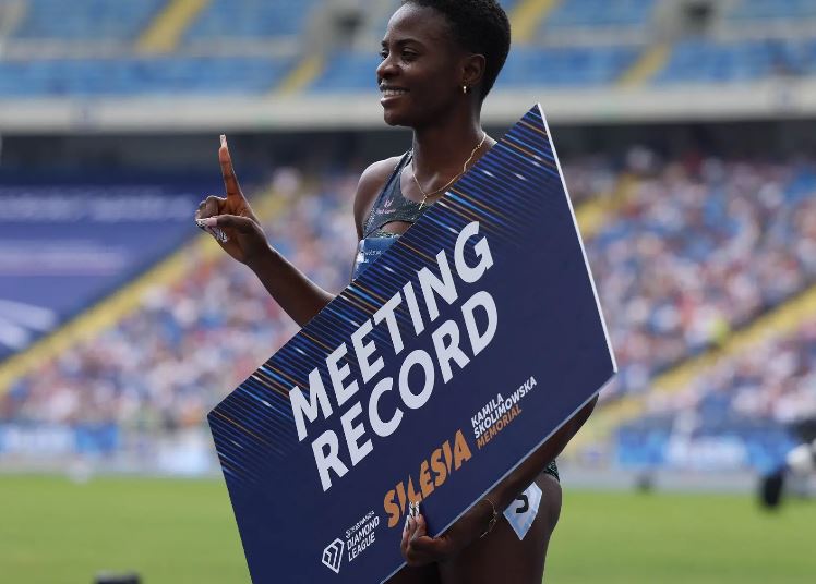 Tobi Amusan sets new record as she wins 100m hurdles