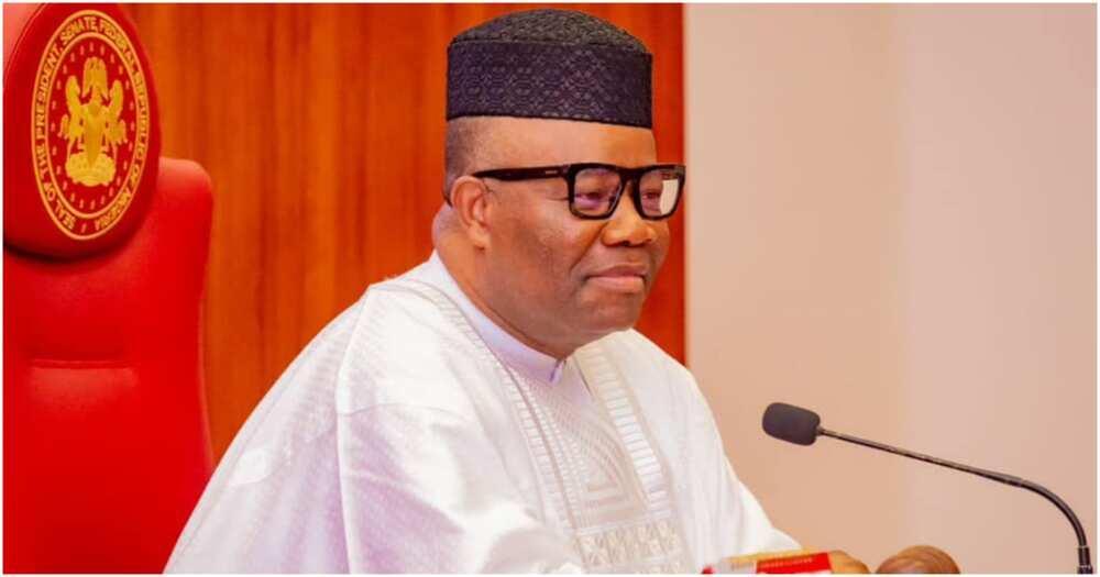 Netizens knock Akpabio’s statement on senators getting ‘holiday allowance’