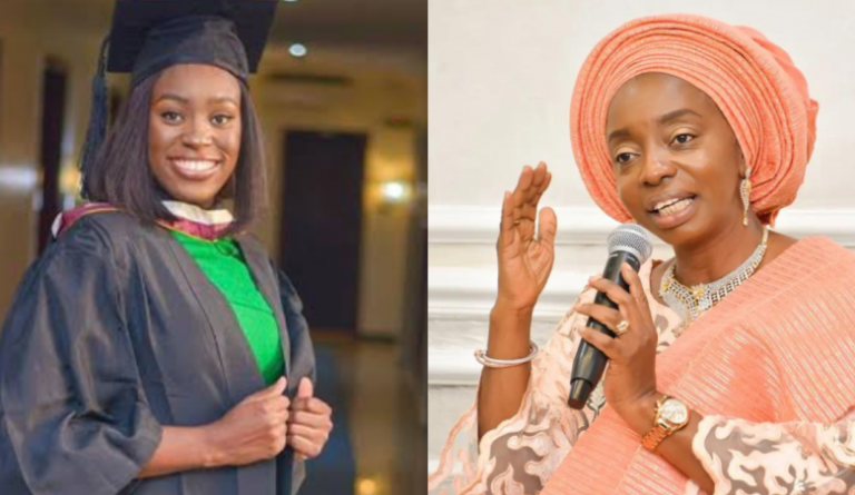 Netizens knocks Sanwo-Olu’s wife for describing Lagos Doctor’s death as ‘Arrow fired into health family”