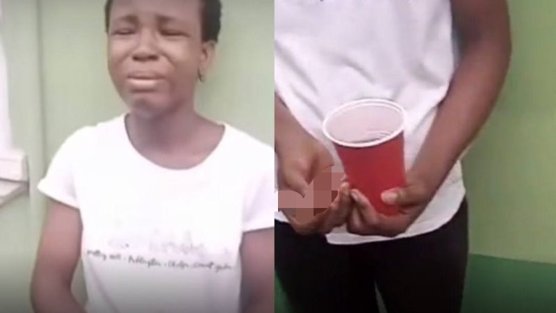 Maid allegedly attempts to squeeze used sanitary pad into boss' keg of palm oil