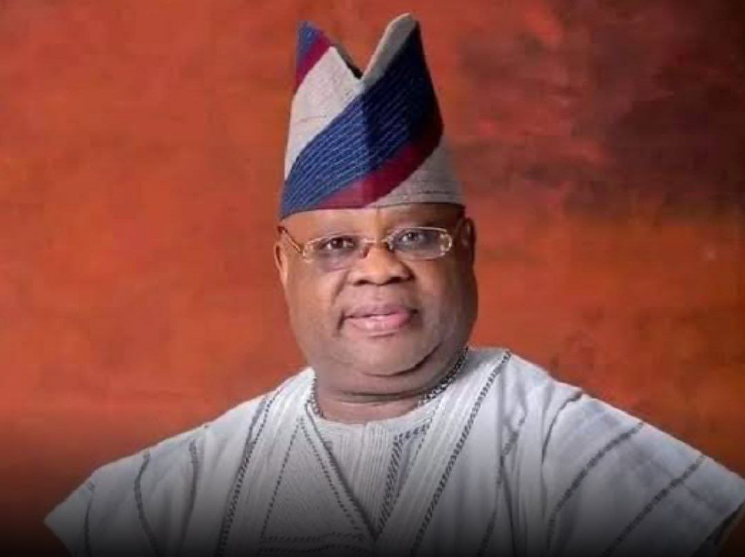 Gov. Adeleke, aides reportedly escape air crash