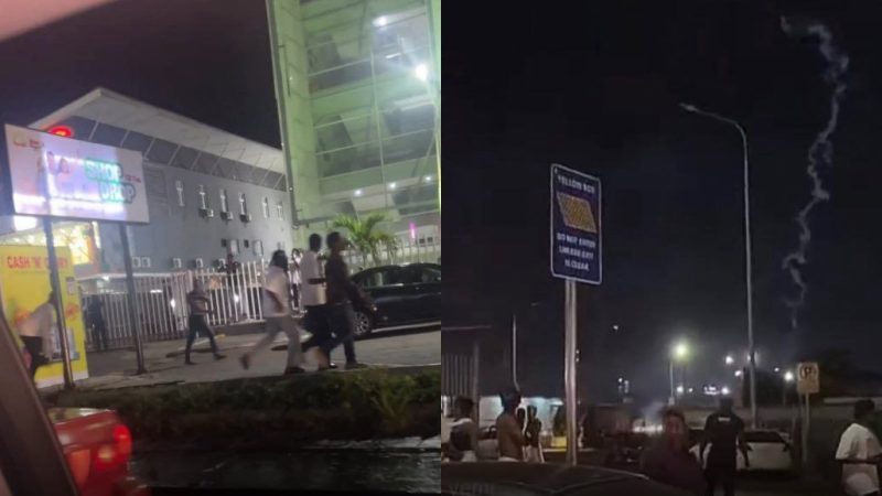 Police reportedly use tear gas to disperse fans at Mohbad's candlelight procession in Lekki