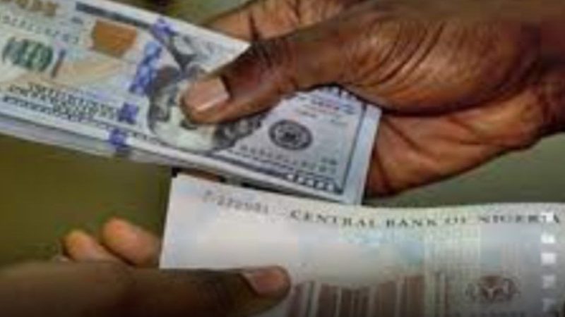 Naira appreciates to N889.86/$1 at official market