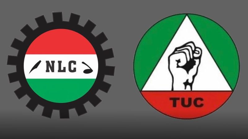 NLC and TUC issue 14-day nationwide strike notice to FG