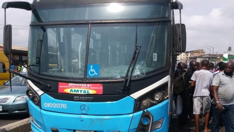 3 crushed to death as BRT bus rams into a motorcycle