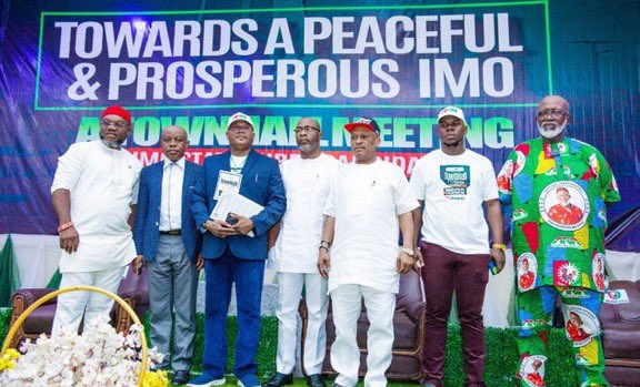 In a bid to guarantee peaceful conduct of the November 11th Governorship election in Imo State, Sir Tony Ejiogu, the Governorship candidate of the All Progressives Grand Alliance (APGA) has sued for peace among Imolites, political parties and stakeholders in the State.Ejiogu made the call after signing a peace accord alongside other candidates at the Assumpta Cathedral in Owerri on Sunday, October 22.Speaking to newsmen after signing the accord, the APGA candidate said it was important that all political actors and other stakeholders in the state commit to peaceful electoral conduct as the democratic process cannot be deemed credible if it is held in an atmosphere that is devoid of peace.Ejiogu also used the opportunity to reiterate his commitment to delivering a purposeful, people-centred, servant leadership aimed at delivering social justice, good governance, security, and job employment for the overall development of the state."I am truly committed to rebuilding Imo state with your support. In recent times our state has underperformed, and my core mandate is to bring about social-economic change that will touch all the facets of our dear state".Ejiogu further maintained that his 5-point agenda for the state has been painstakingly designed to address all the challenges currently experienced while noting that security, local government autonomy, education, employment and welfare of civil servants and pensioners stand tall in his agenda.According to him, "Our government shall be a reflection of our lifestyle of modesty and accessibility, voting for me under APGA will deliver the Imo state we desire and deserve."