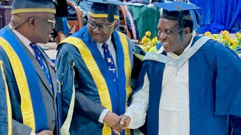 Fuji star Saheed Osupa graduates from UI