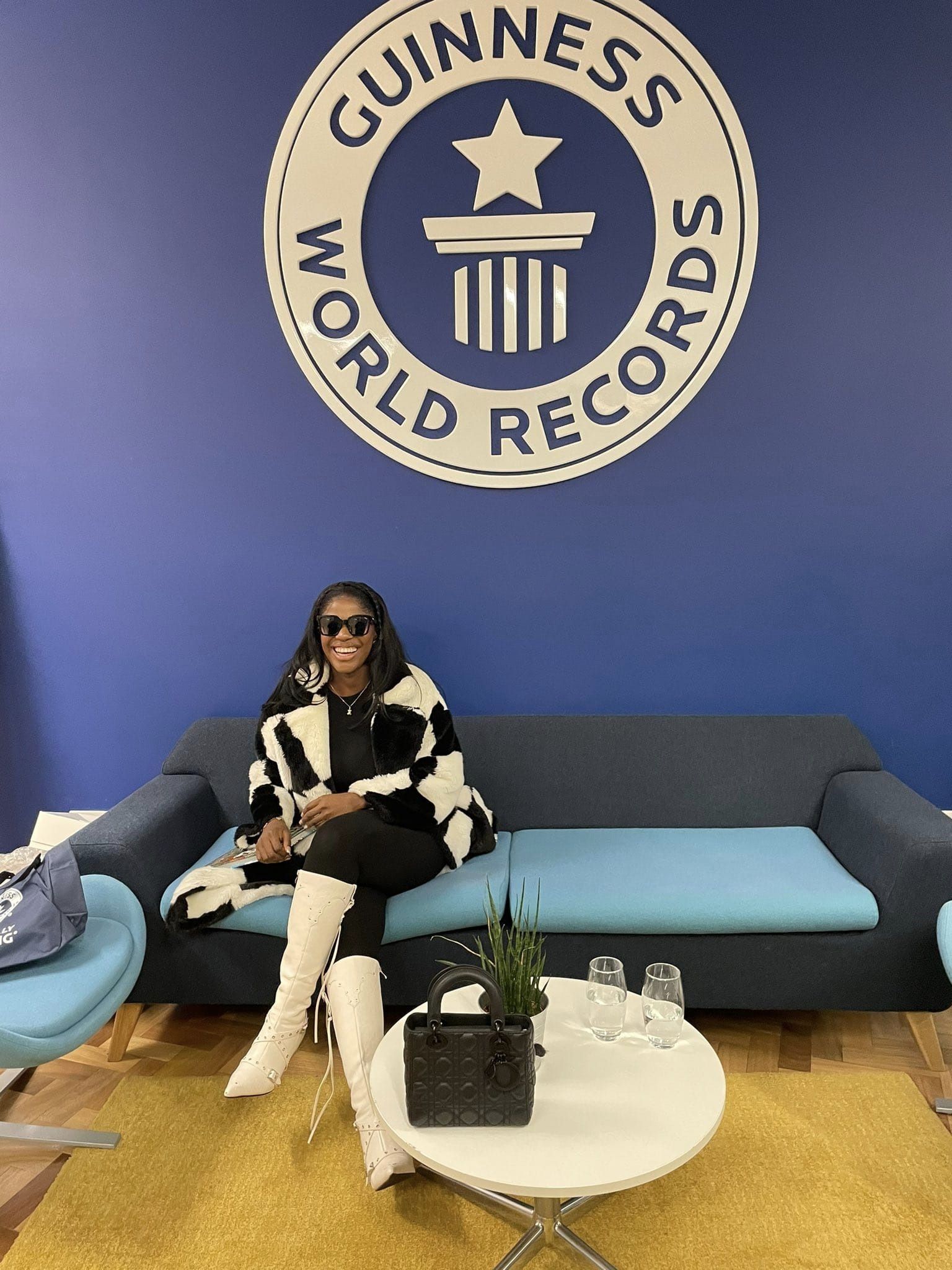 Hilda Baci visits Guinness World Records office