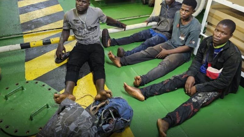 Navy arrests four stowaways in Dubai-bound ship