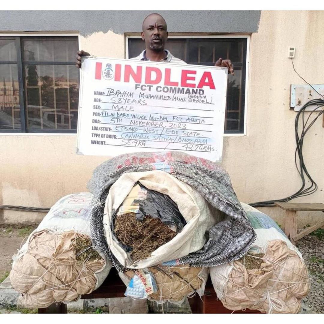 Seven years after escape from prison, NDLEA arrests wanted Abuja drug kingpin