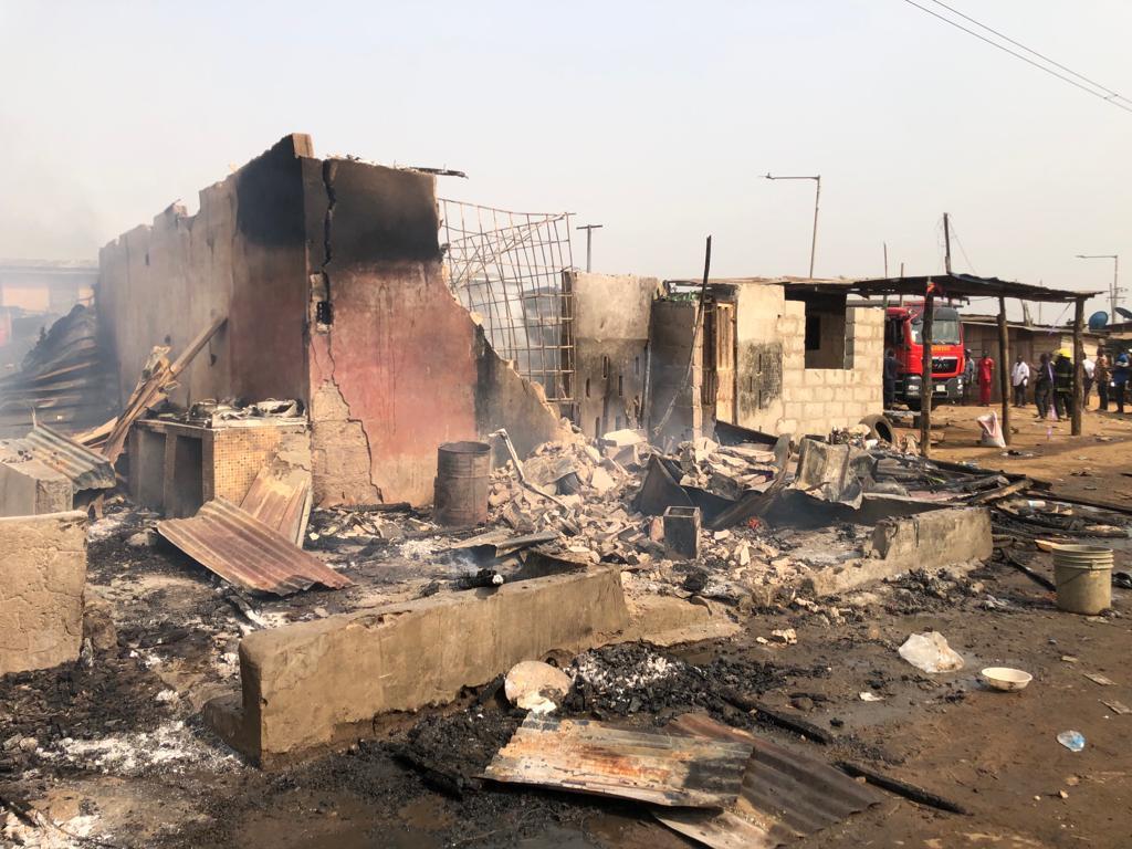 Gas explosion rocks Lagos community