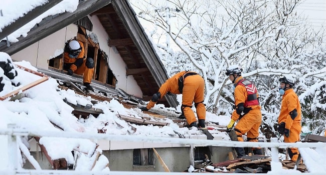 Japan earthquake death toll hits 200