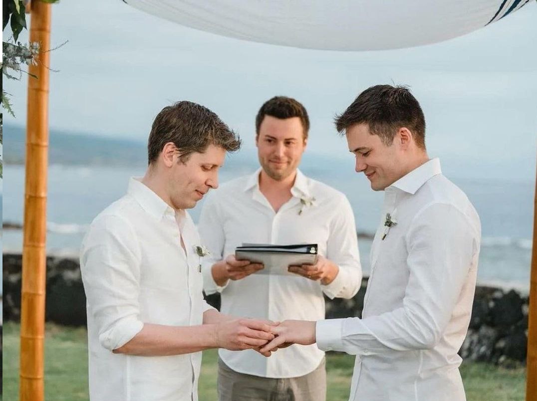 ChatGPT founder, Sam Altman, marries his longtime partner