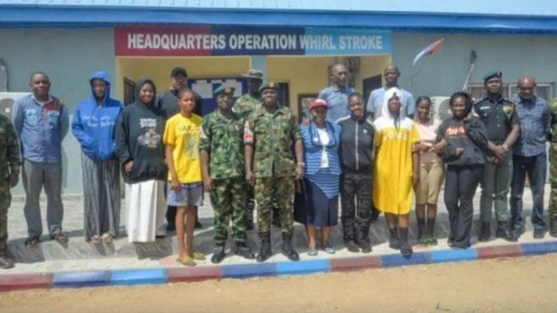 Troops rescue 9 kidnap victims, arrests two suspects