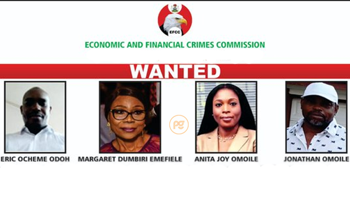 EFCC declares Emefiele’s wife, three others wanted