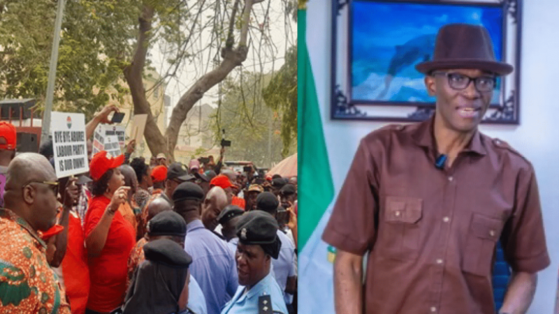 NLC shuts LP secretariat, demands Abure’s sacking