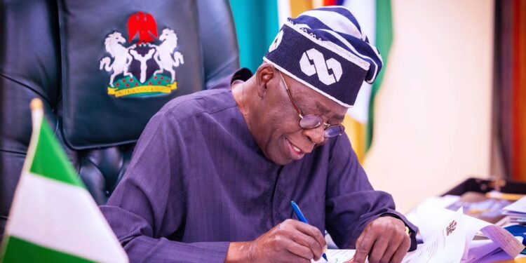 President Tinubu signs bill reverting to the old National anthem into law