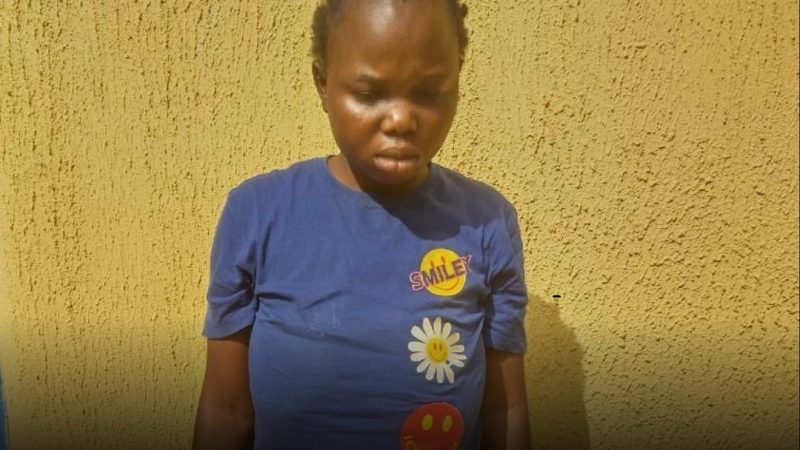 Lady arrested for inserting firewood into the private part of 12-year-old girl