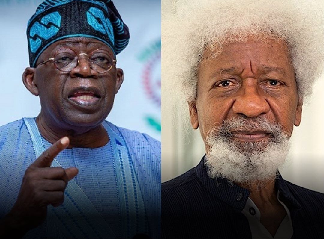 Tinubu names national theatre after Wole Soyinka