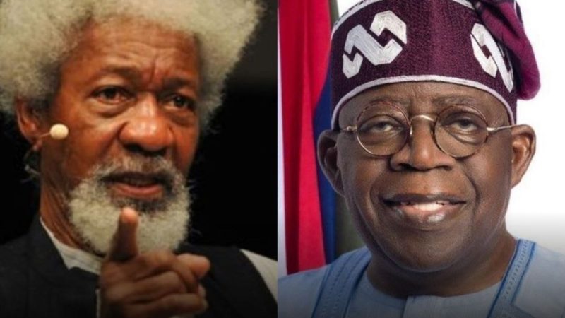 Prof. Soyinka knocks Tinubu's address for ignoring brutal crackdown on #EndBadGovernence protesters