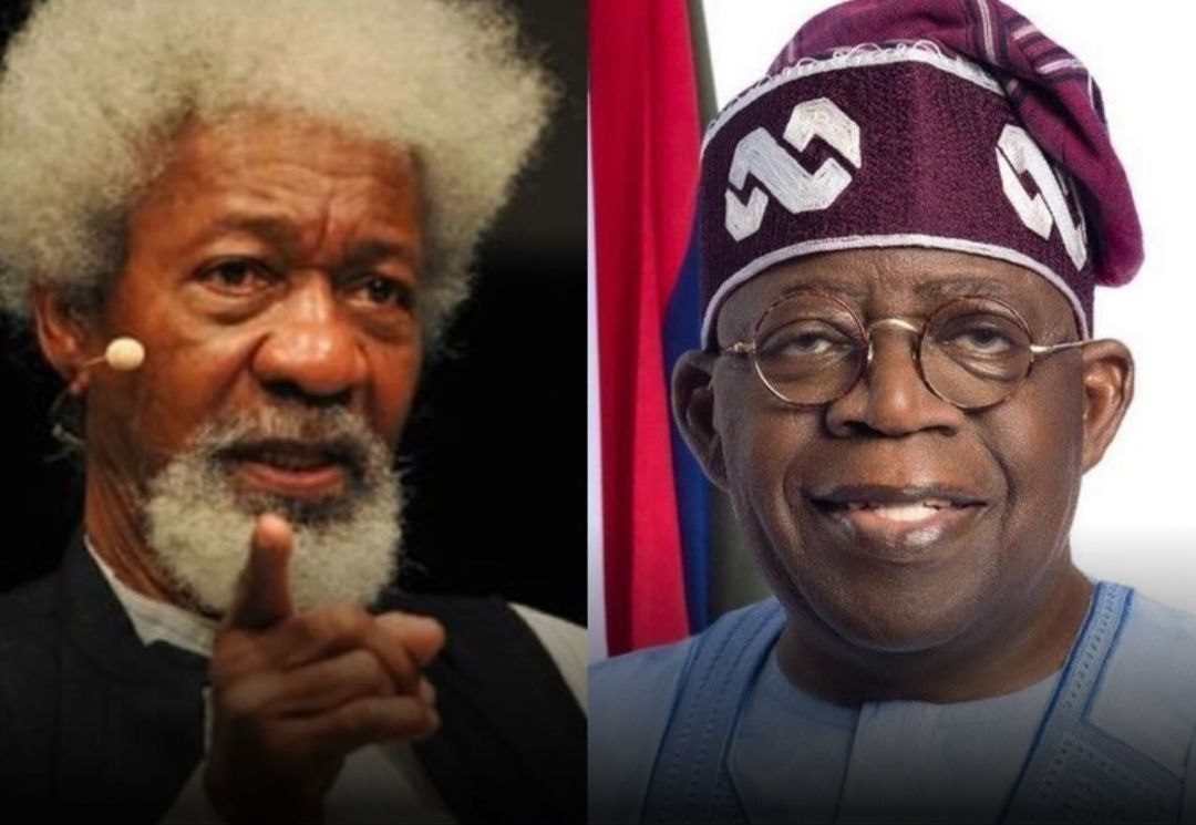 Prof. Soyinka knocks Tinubu’s address for ignoring brutal crackdown on #EmdBadGovernence protesters