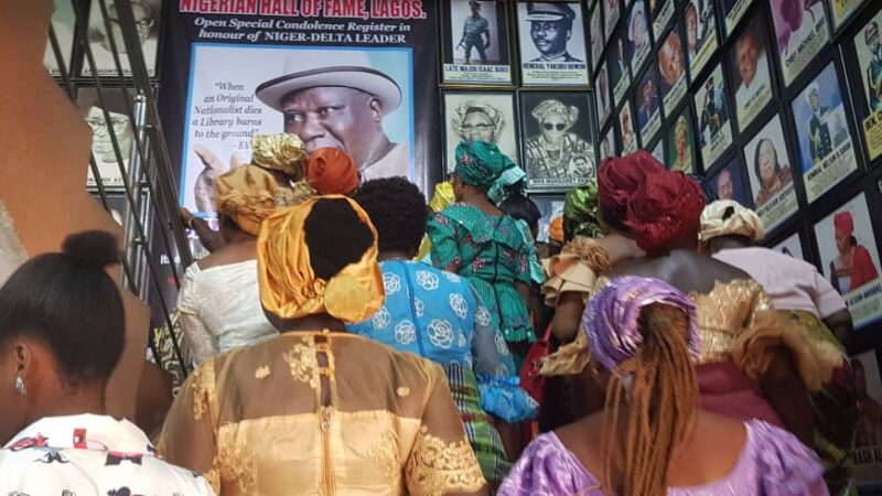 Ijaw people now organized, united opens condolence register in Edwin Clark’s honour