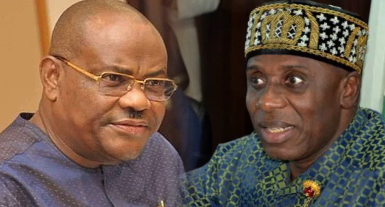 Nyesom Wike knocks Rotimi Amaechi