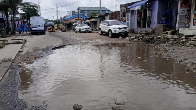Oyadiran estate residents groan over collapsed road, perennial flooding