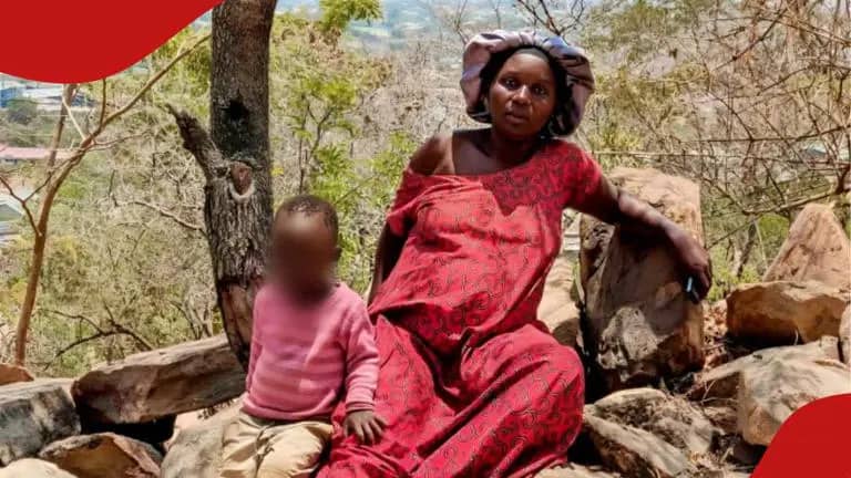 Pregnant woman, son rescued inside forest