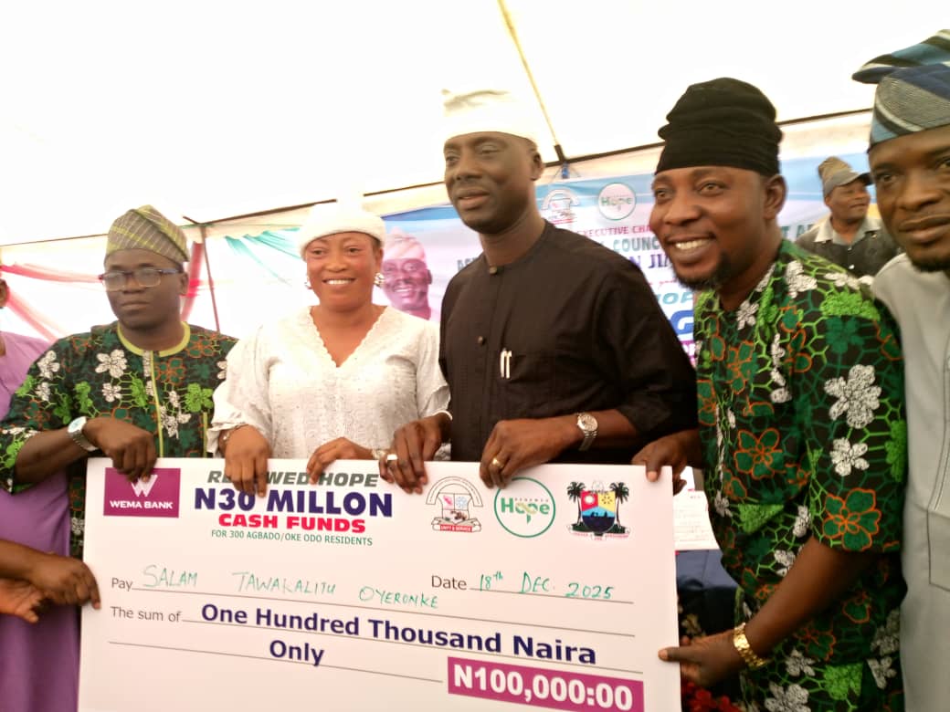 100 Days In Office: Council chief bolsters residents economy with N30m