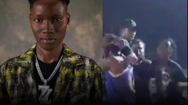 Singer Zinoleesky caught in late-night fight with a fan