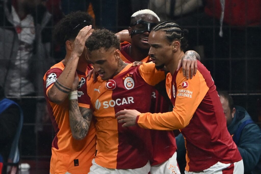 Osimhen’s Galatasaray Thrash Juventus 5-2 in UCL First Leg Playoff