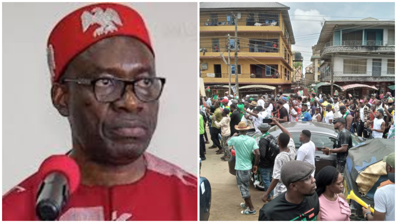 Onitsha Market Traders defy Sit-At-Home Order