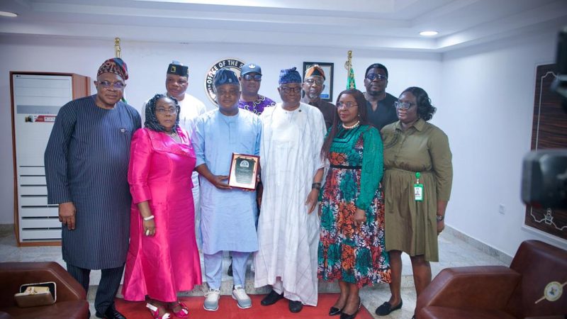 Obasa asserts Lagos huge economic status as LCCI new leadership visit