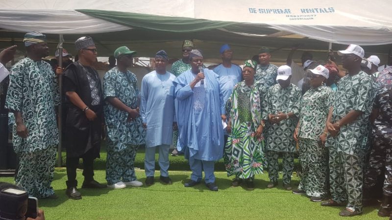 Lagos lawmaker Kehinde Joseph donates classrooms to constituents, announces third-term bid