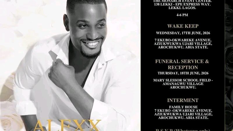 Nollywood in mourning as Alexx Ekubo set for burial