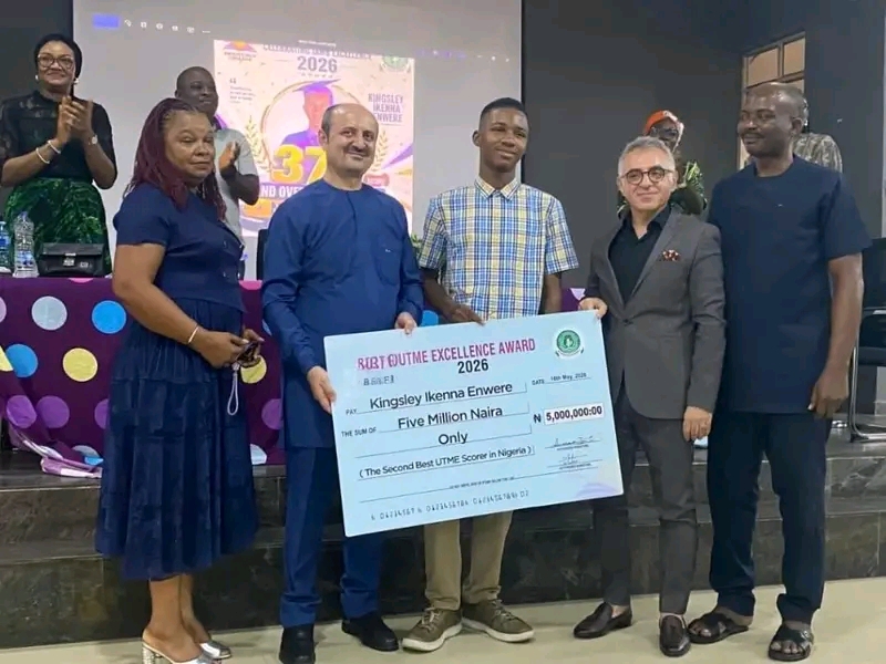 NTIC celebrates student’s outstanding 370 score in 2026 UTME