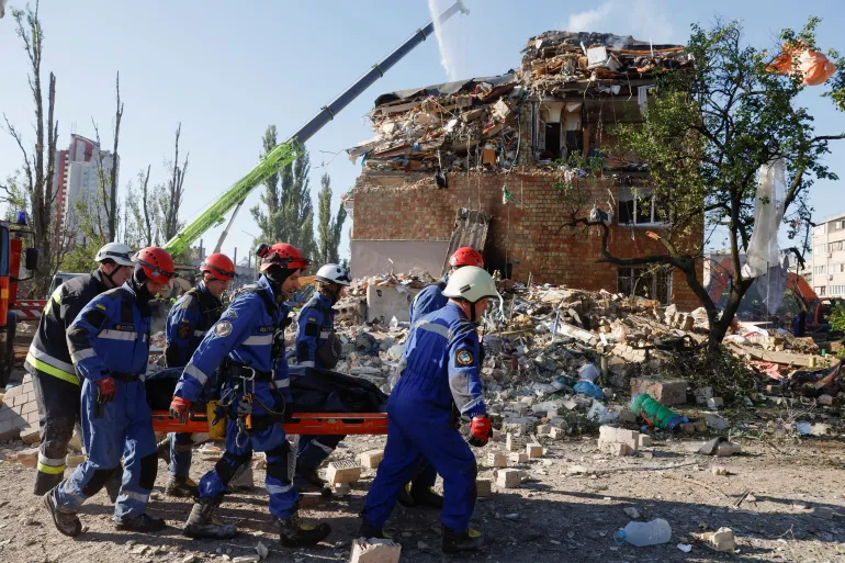 Russia launches massive drone, missile attack on Ukraine, killing scores (Video)
