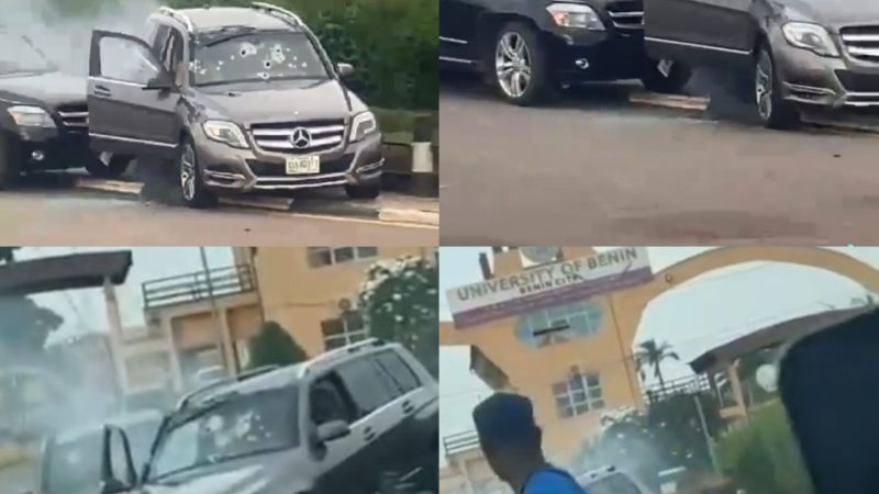 Brutal daylight assassination outside UNIBEN main gate sparks panic in Benin