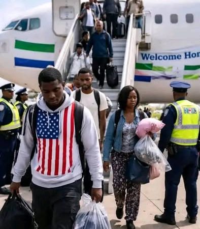 First wave of U.S. deportees arrives in Sierra Leone under controversial third-country agreement