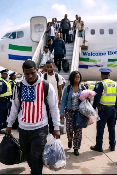 First wave of U.S. deportees arrives in Sierra Leone under controversial third-country agreement