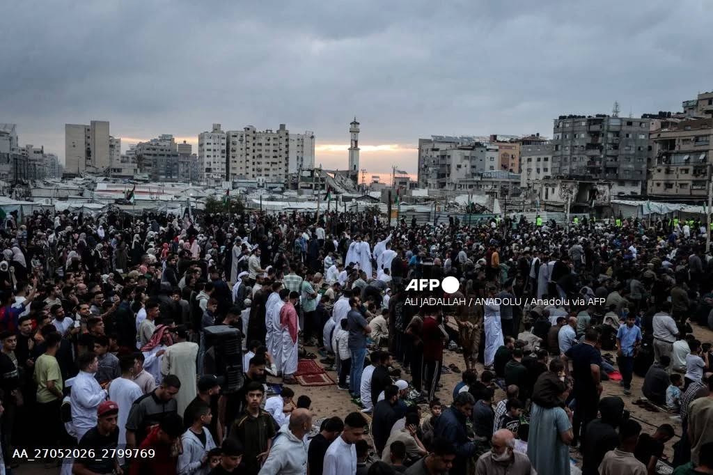Gazans mark somber Eid amid war, scarcity and soaring prices