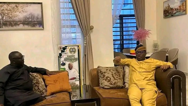 Makinde visits Adelabu, expresses support over abduction of sister and twin sons