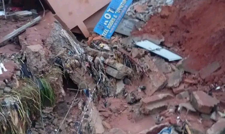 Anambra authorities probe building collapse after rainstorm